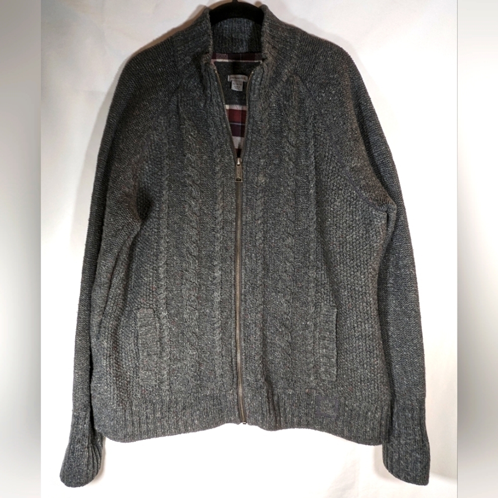 Carhartt Heavy Zip Up Lined Sweater Size Men's Extra Large